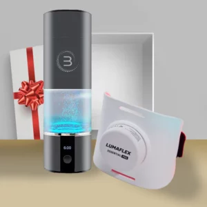 Love your Health Bundle - Molecular Hydrogen Bottle + Lumaflex The Essential Pro - The Revolutionary Recovery Device